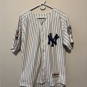 Derek Jeter 2009 World Series Champions Yankees Jersey